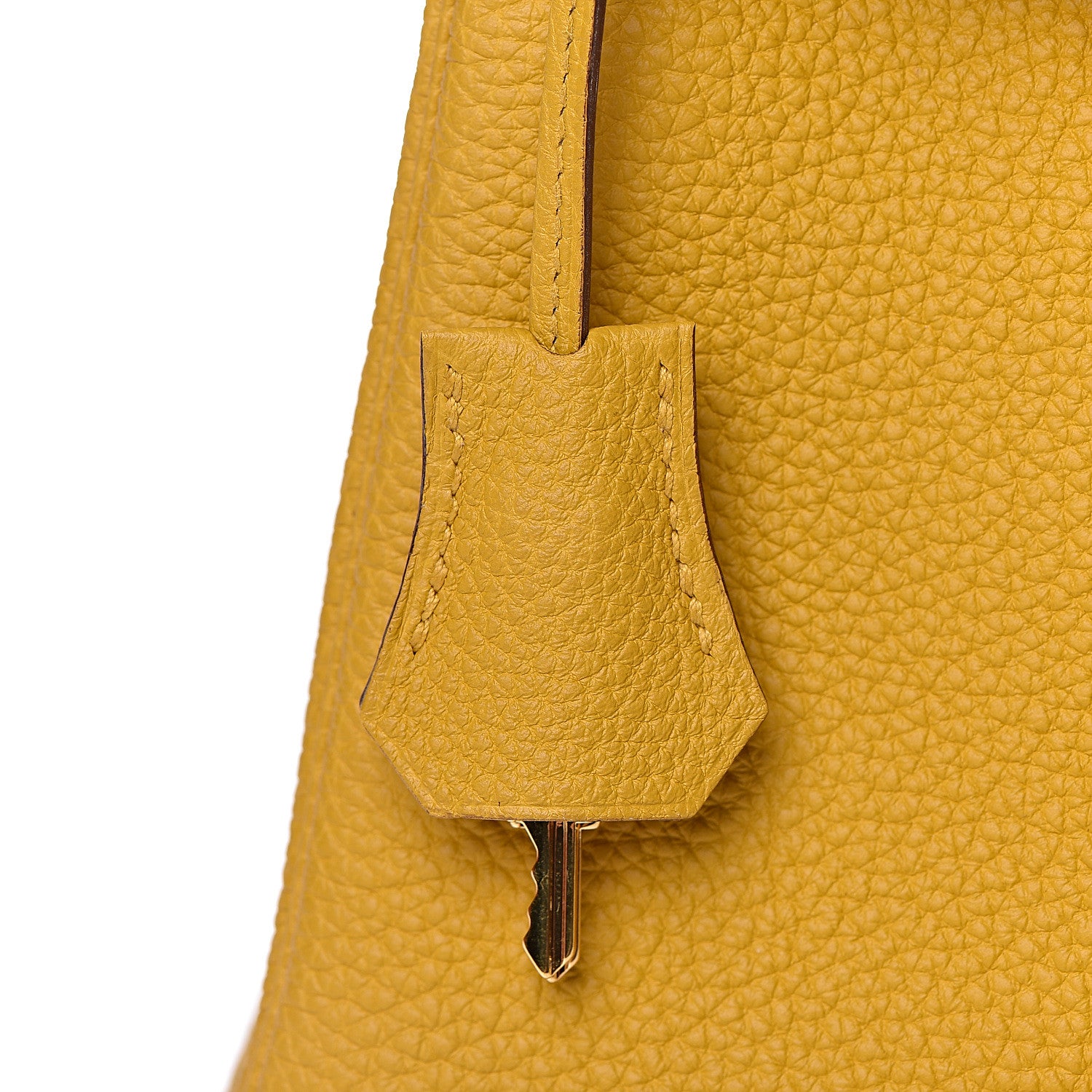 Hermes Togo Kelly Retourne 28 Jaune Ambre 20 of 42