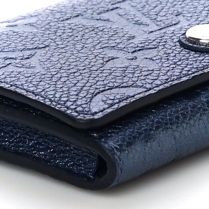 Louis Vuitton Metallic Monogram Business Card Holder Navy Nacre 8 of 9