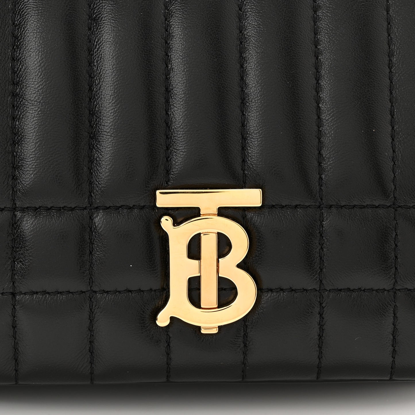 Lambskin Quilted Mini Lola Bag Black