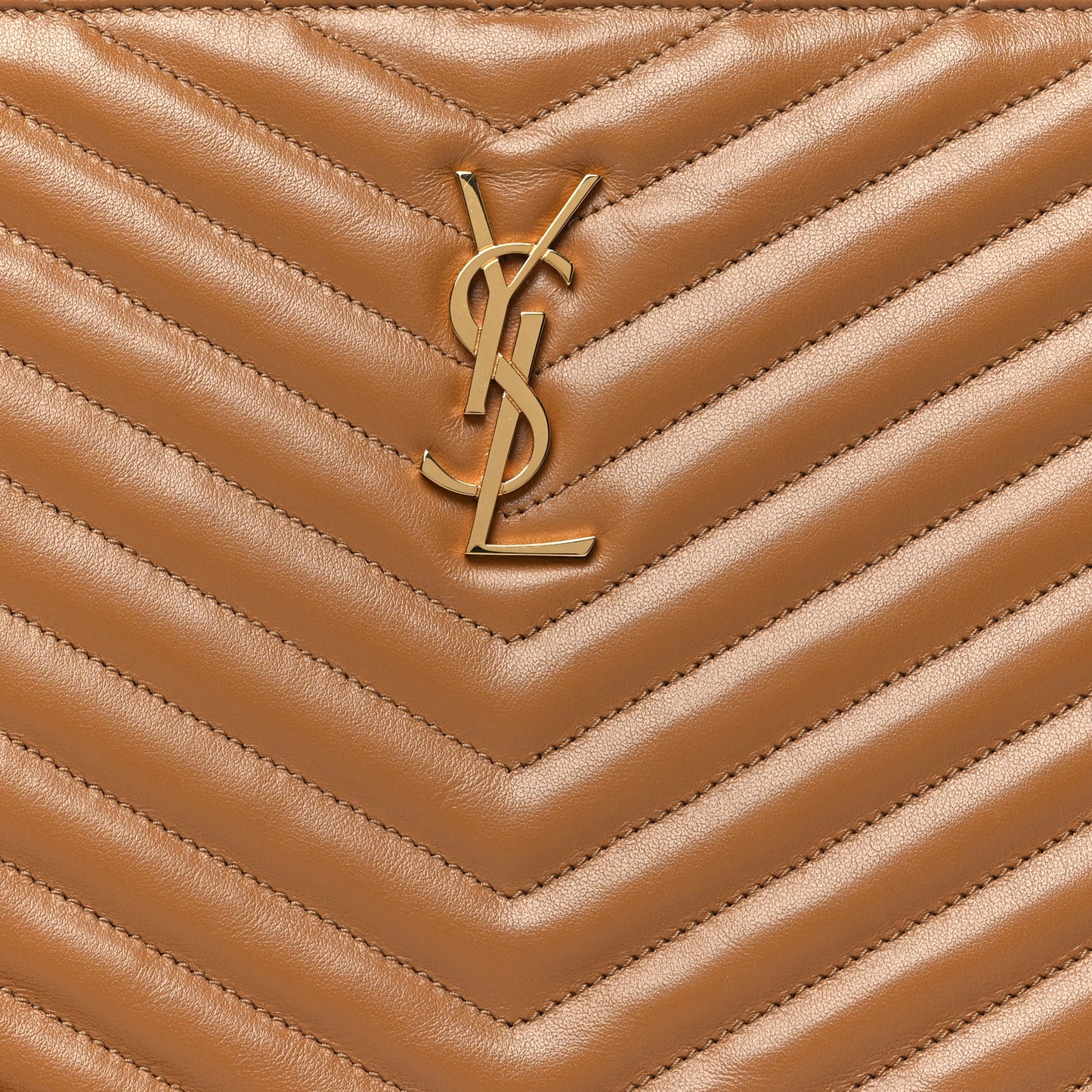 Calfskin Matelasse Monogram Cassandre Tablet Pouch Cork