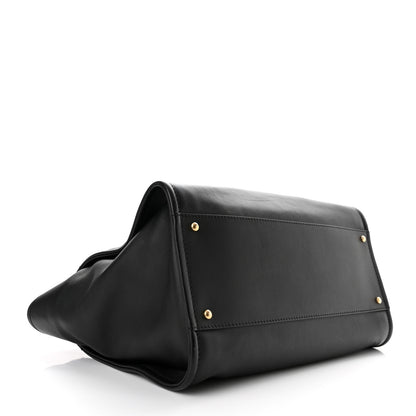 Chanel Calfskin Medium Deauville Tote Black Multicolor 5 of 12