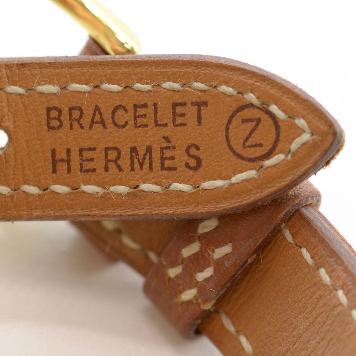 Hermes Stainless Steel Courchevel 20mm Kelly Cadena Quartz Watch Gold 6 of 8
