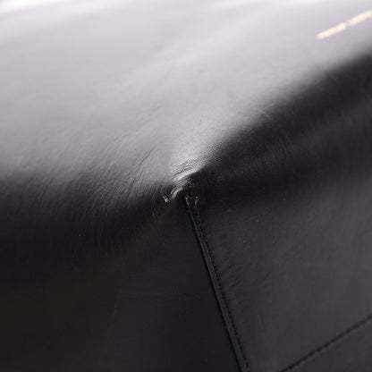 Mansur Gavriel Vegetable Tanned Calfskin Bucket Bag Black Flamma 10 of 14