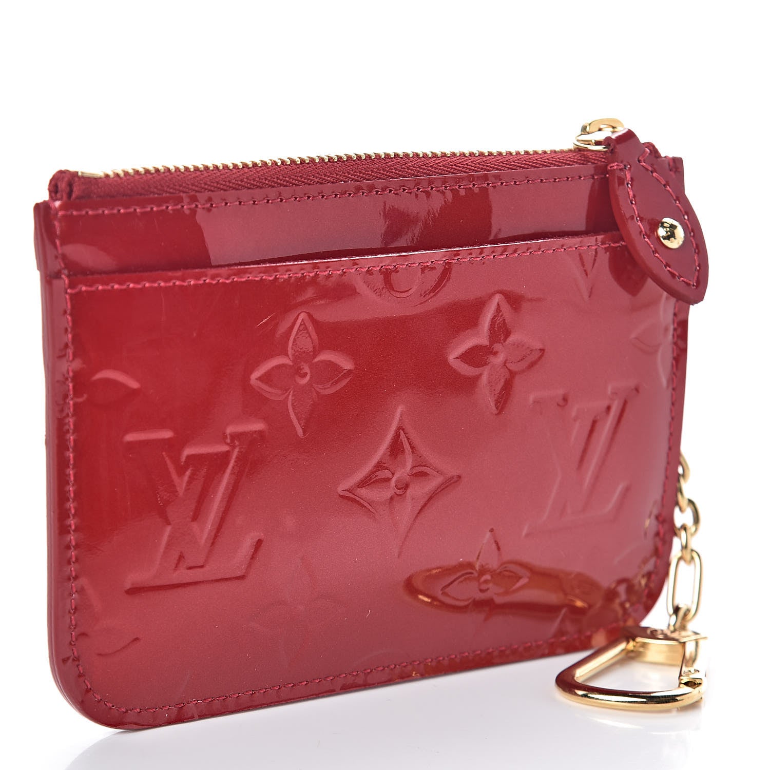 Louis Vuitton Vernis Key Pouch Pomme D'Amour 3 of 7