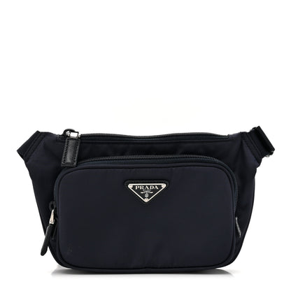 Prada Re-Nylon Saffiano Belt Bag Navy 1 of 11