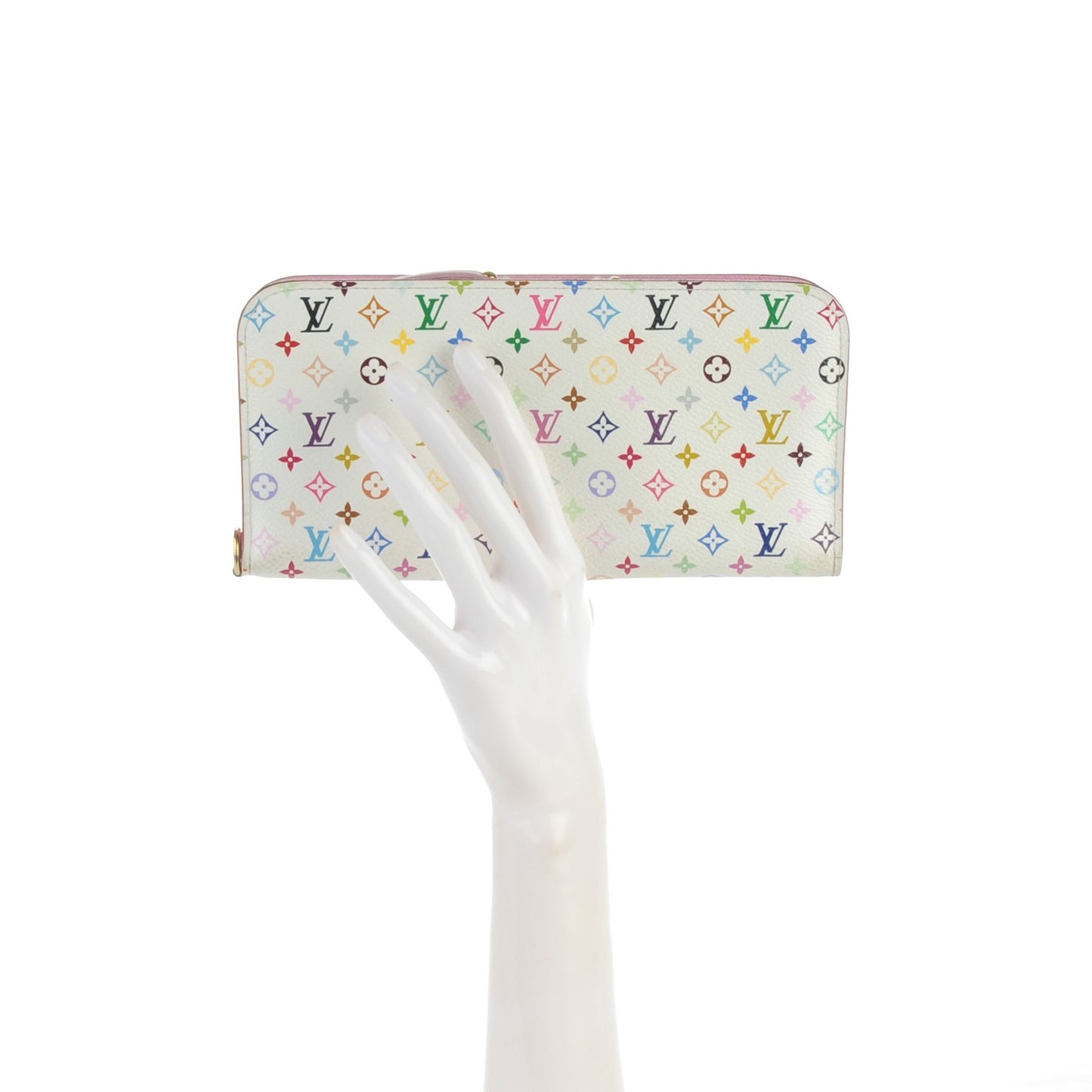 Monogram Multicolor Insolite Wallet White Litchi