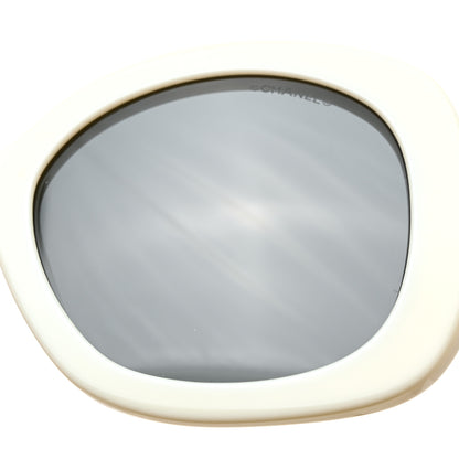 Chanel Acetate Sunglasses 71414A White 10 of 12