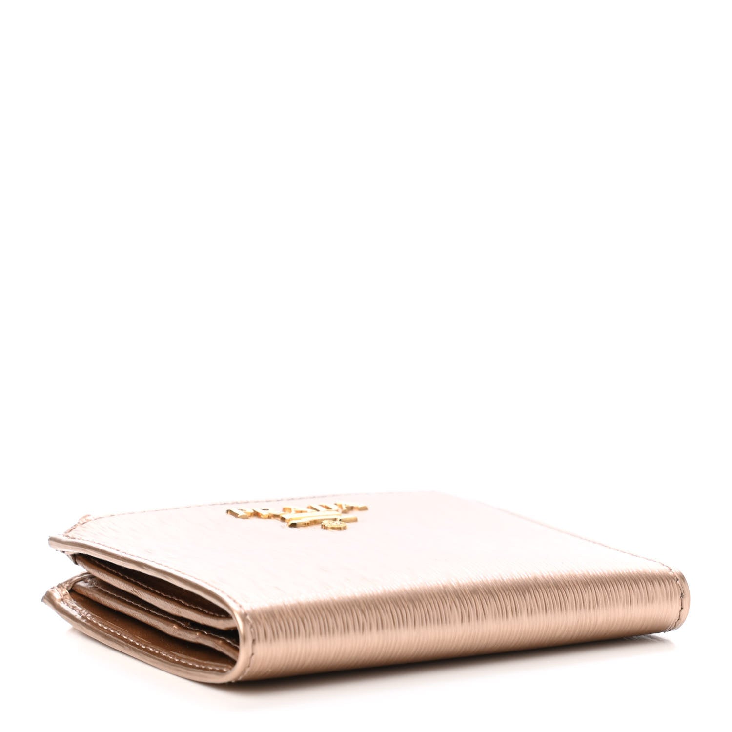 Prada Vitello Move Wallet Cipria Mordore 3 of 4