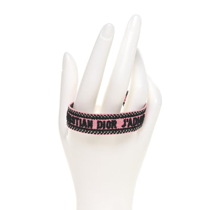 Christian Dior Woven Cotton J'Adior Friendship Bracelet Pink Multicolor 2 of 4