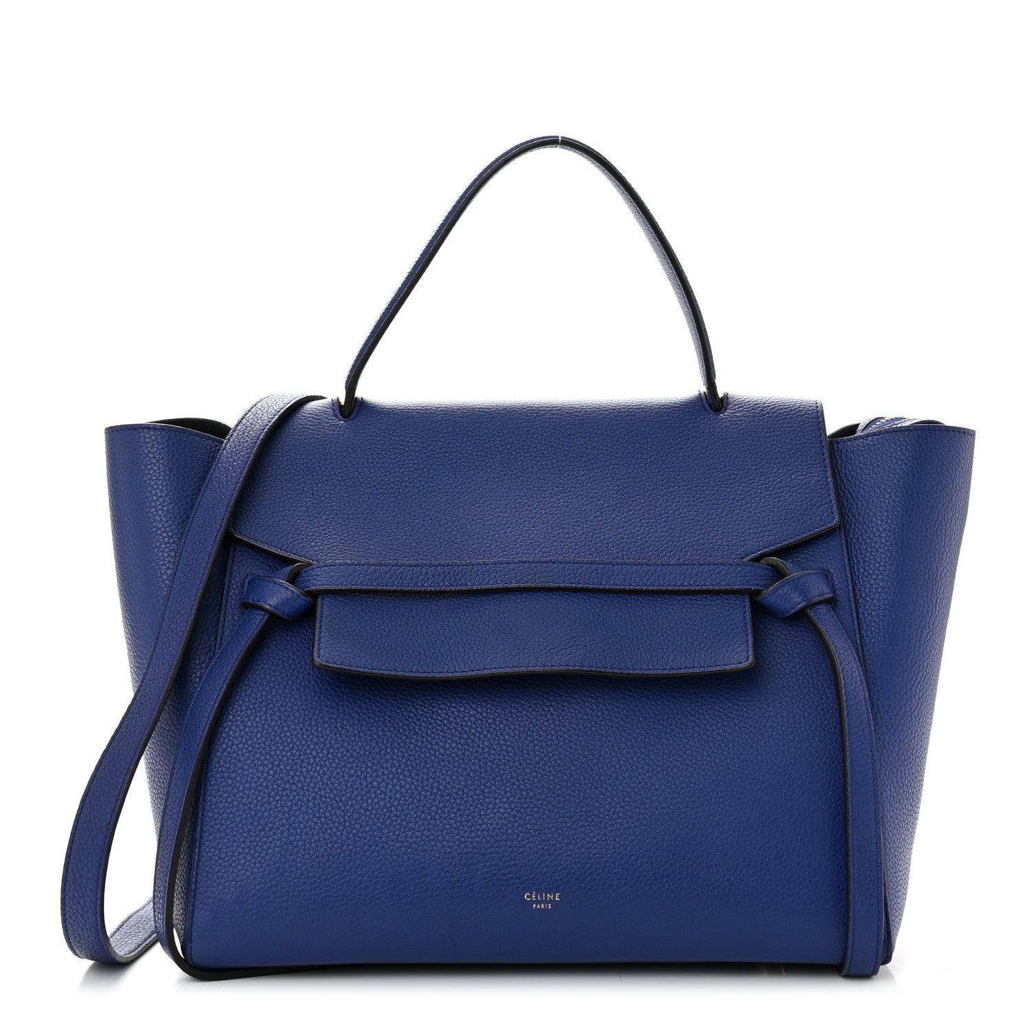 Celine Grained Calfskin Small Belt Bag Indigo 1 of 9