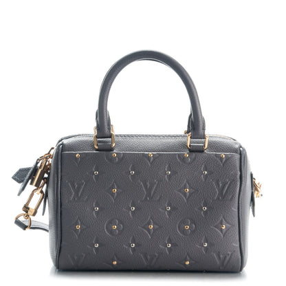 Louis Vuitton Empreinte Studded Speedy Bandouliere 20 Gris Silver 1 of 9