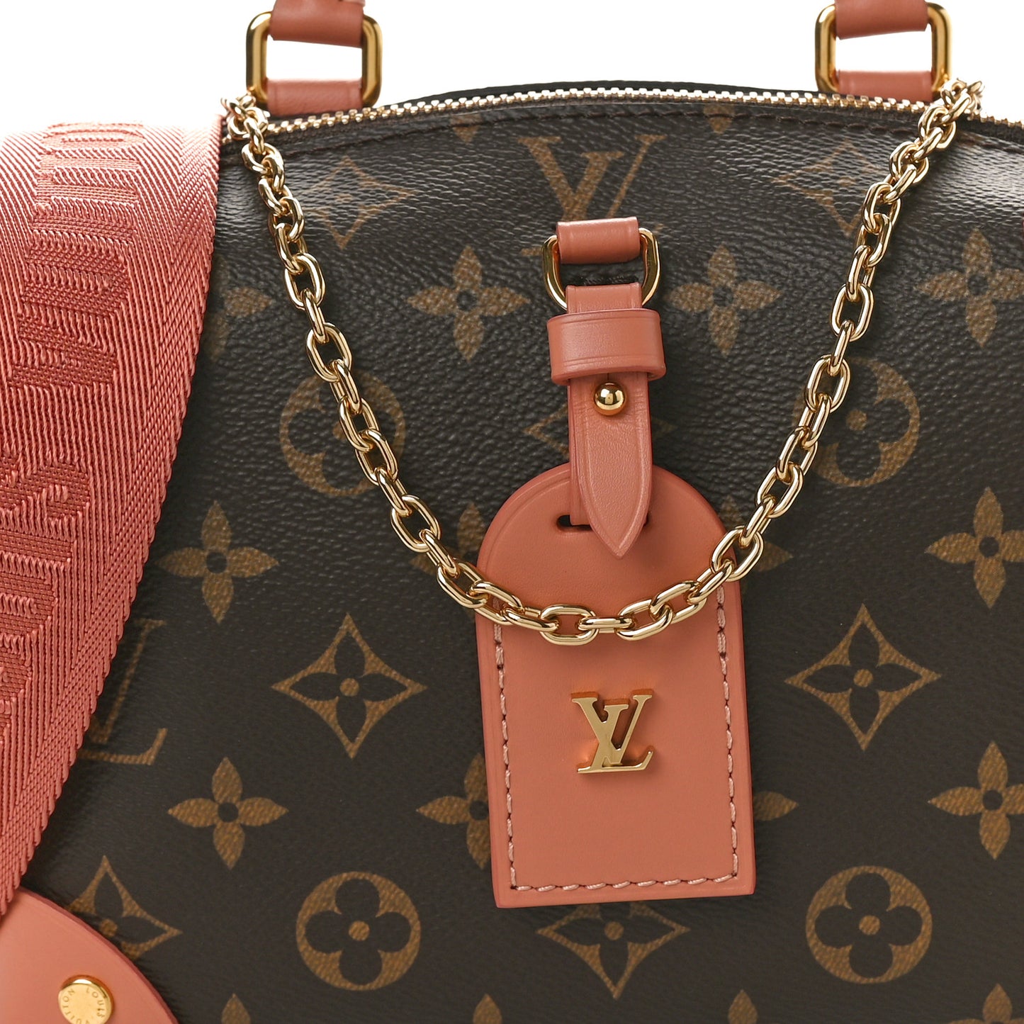 Monogram Petite Malle Souple Peach