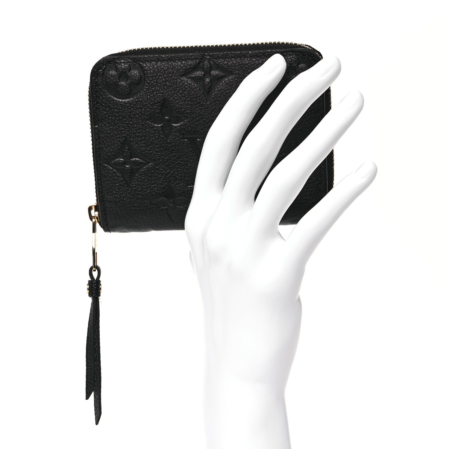 Louis Vuitton Empreinte Zippy Coin Purse Black 2 of 11