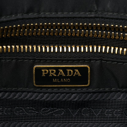 Prada Tessuto Nylon Shopping Tote Black 6 of 10