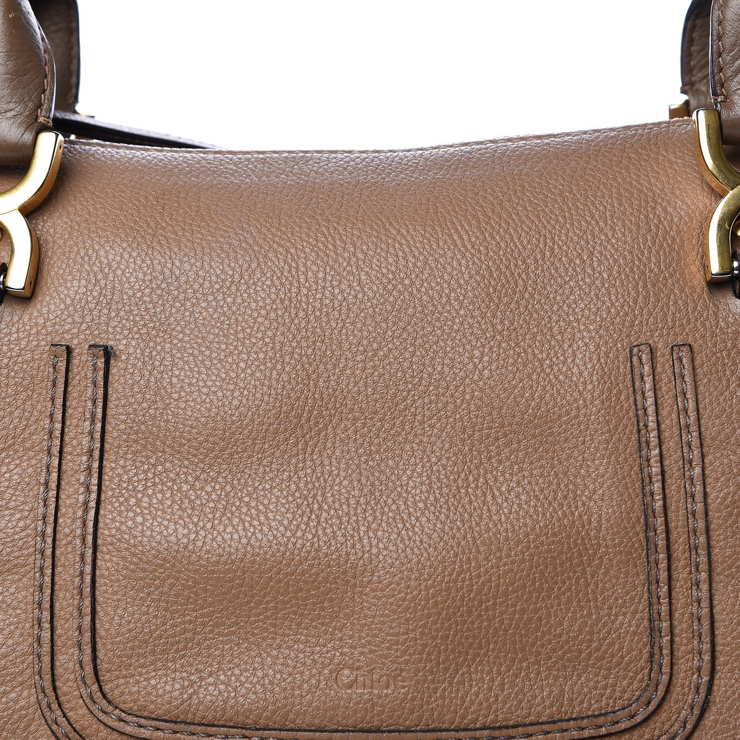 Chloe Calfskin Medium Marcie Satchel Nut 10 of 11