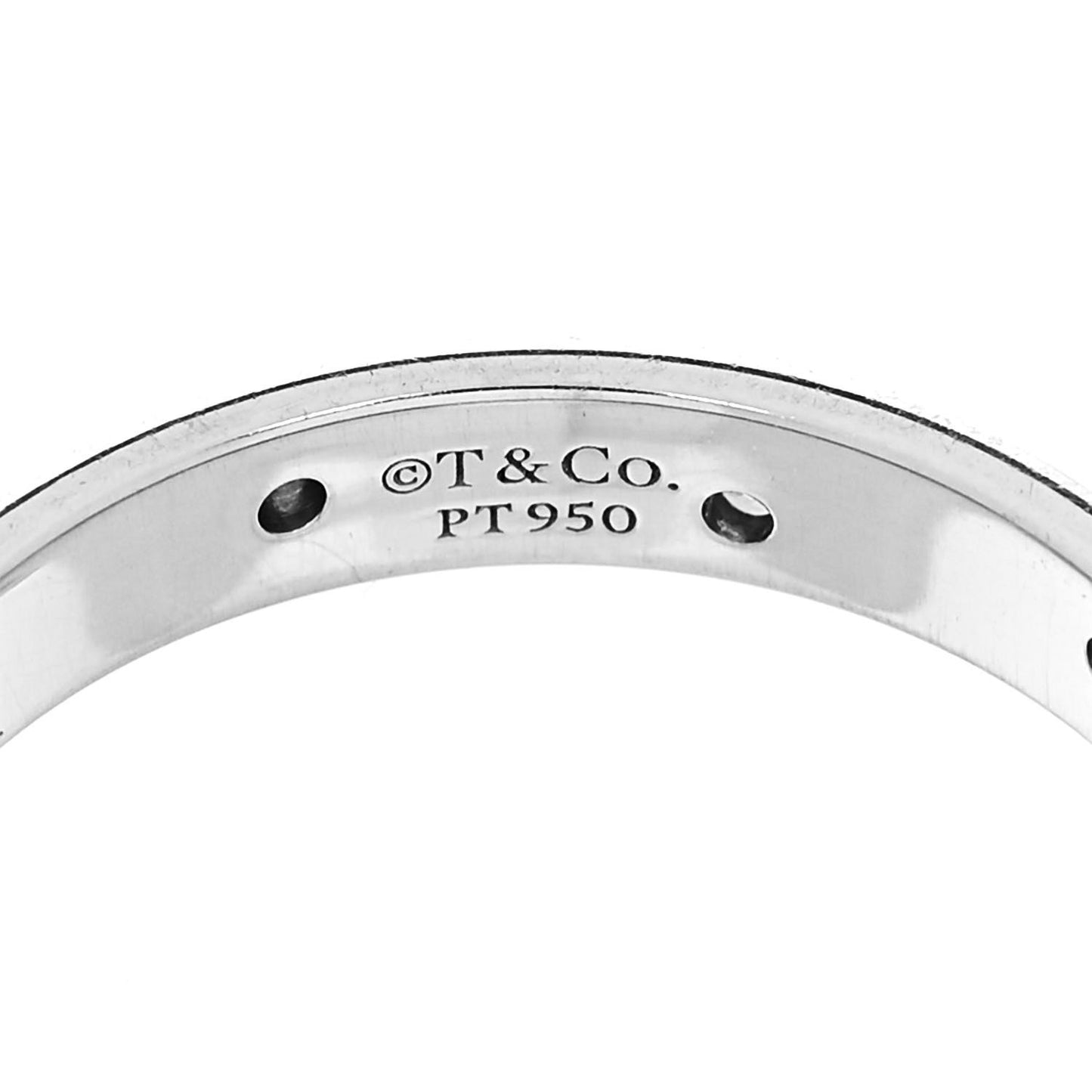 Platinum Diamond 3mm Etoile Band Ring 48 4.5