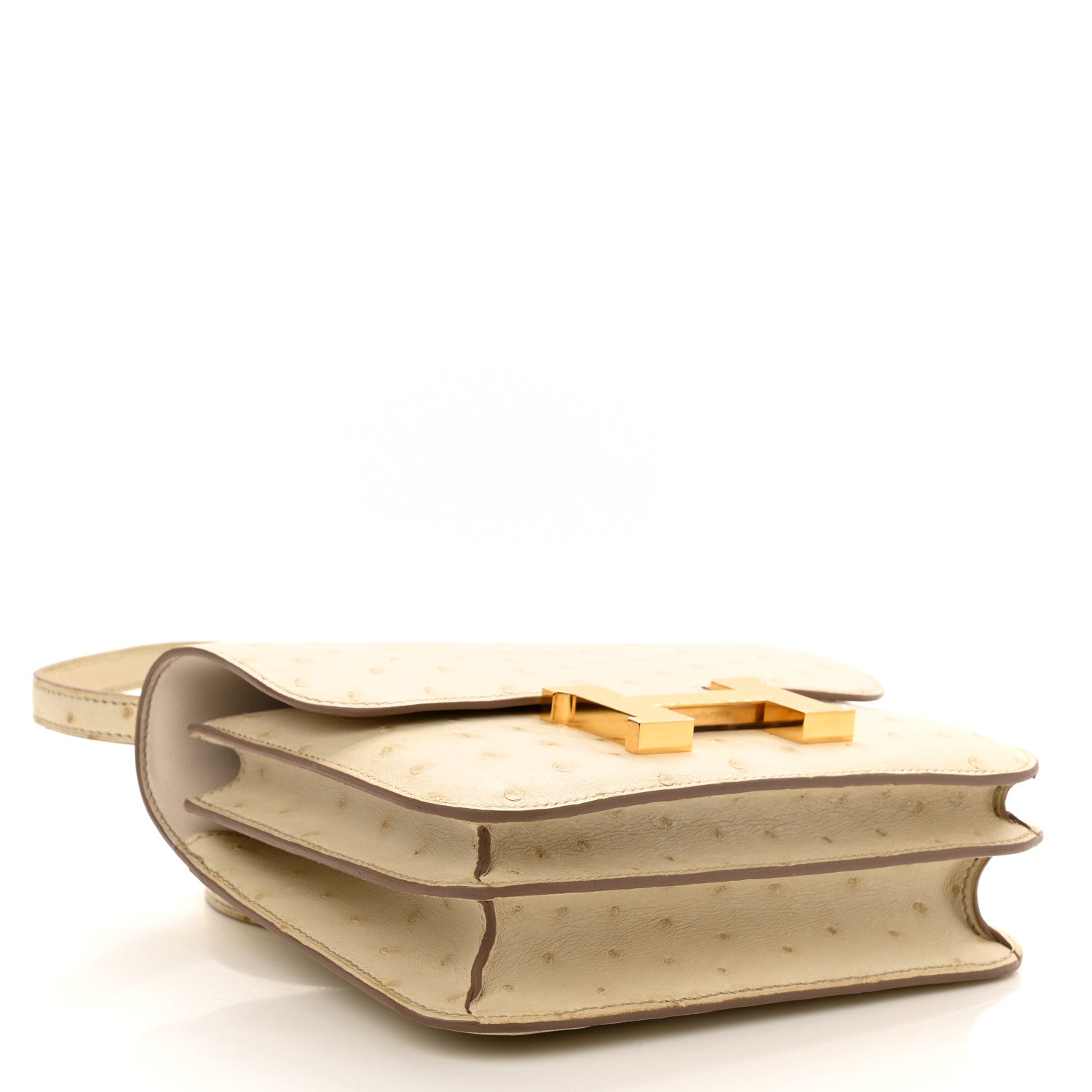 Hermes Ostrich Constance 18 Beton 4 of 11