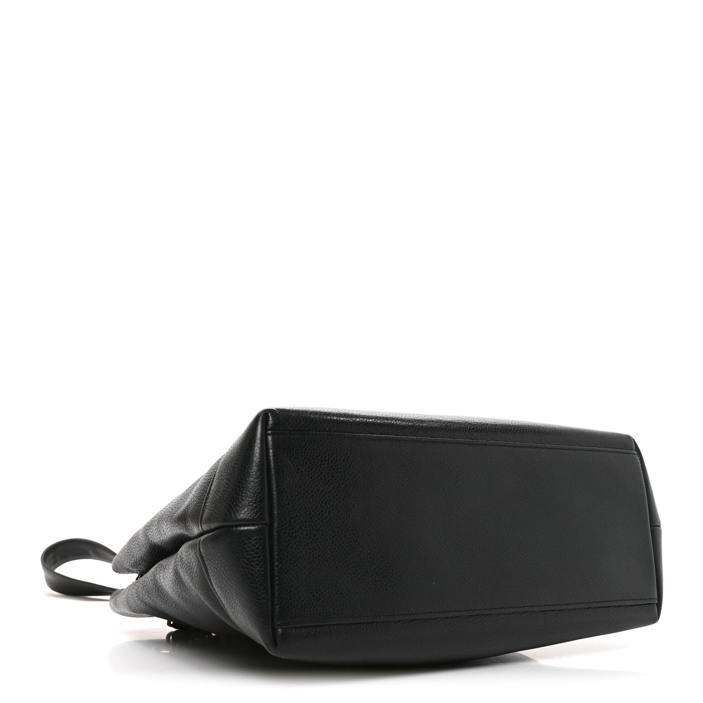 Caviar Large CC Shoulder Bag Black