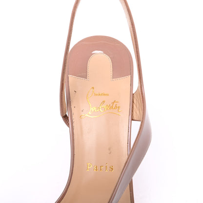 Christian Louboutin Patent Brandina 85 Pumps 41 Sun Nude 8 of 9