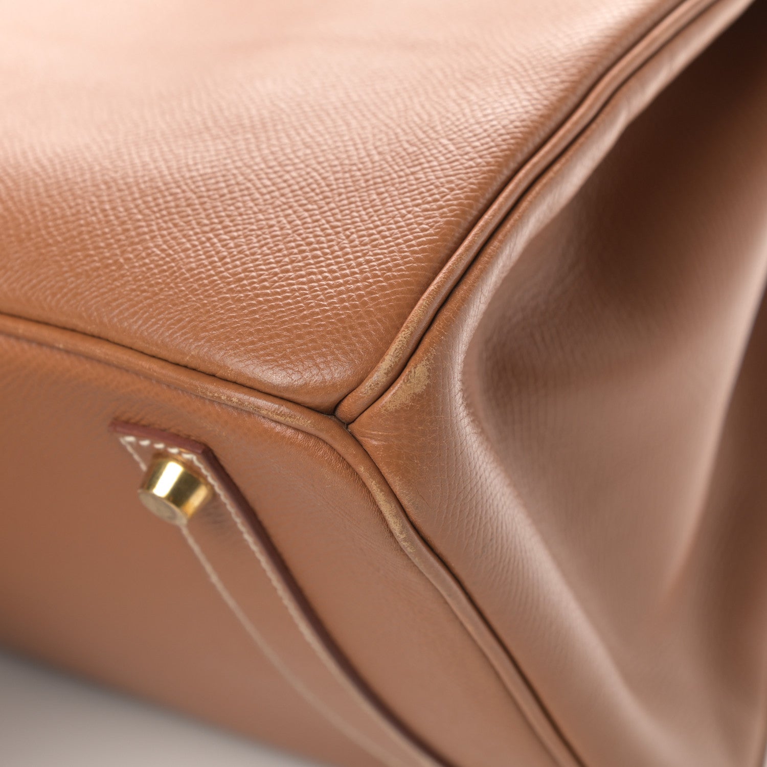 Hermes Courchevel Birkin 35 Gold 10 of 17