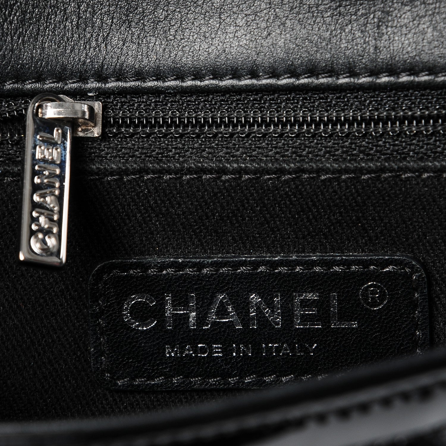 Chanel Patent Quilted Large Coco Shine Flap Black 5 of 7