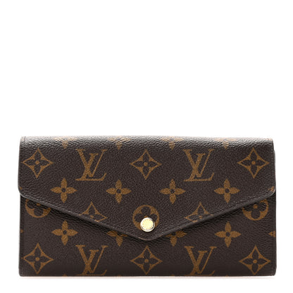 Louis Vuitton Monogram Sarah Wallet NM 1 of 10
