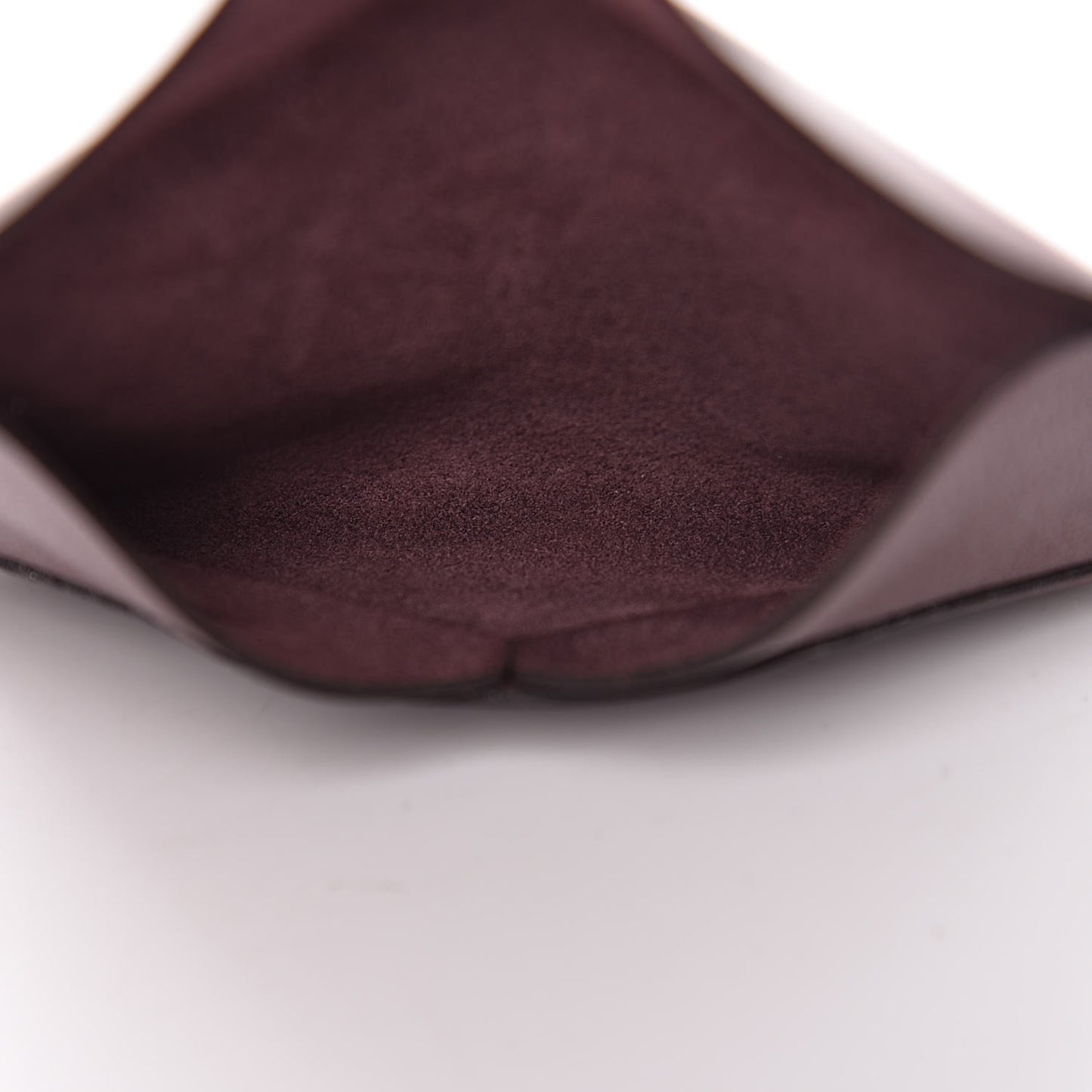 Swift Le Sens De L'Objet Envelope Card Case Bordeaux