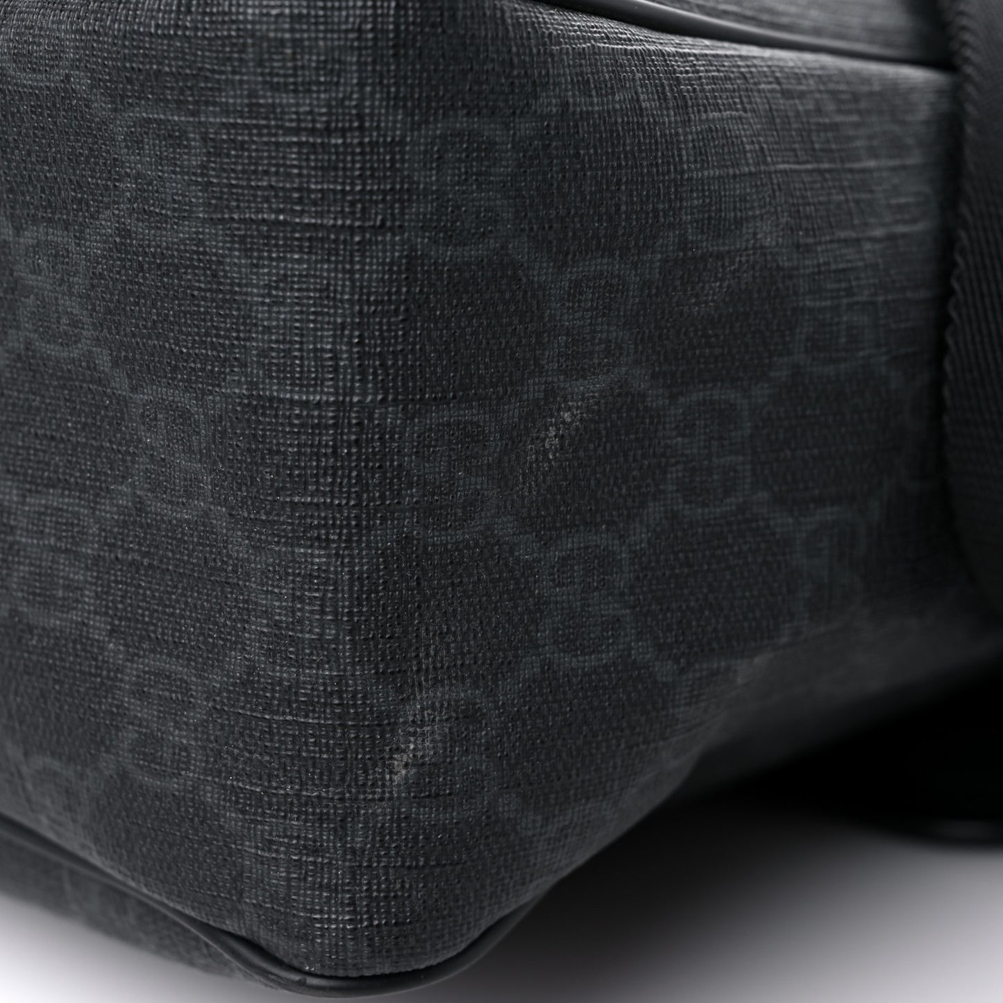 GG Plus Monogram Medium Flap Messenger Bag Black