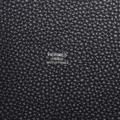 Hermes Taurillon Clemence Picotin Lock 22 MM Black 6 of 10