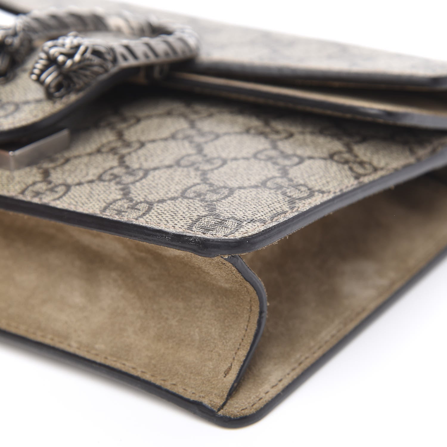 Gucci GG Supreme Monogram Mini Dionysus Shoulder Bag Taupe 10 of 12