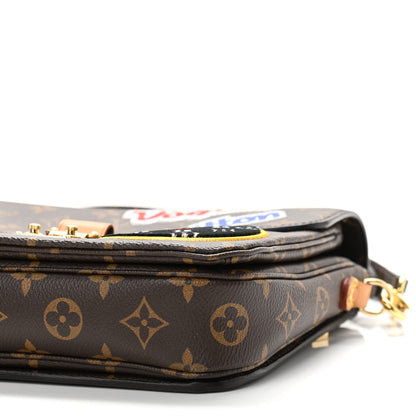 Louis Vuitton Monogram Patches Pochette Metis 9 of 9