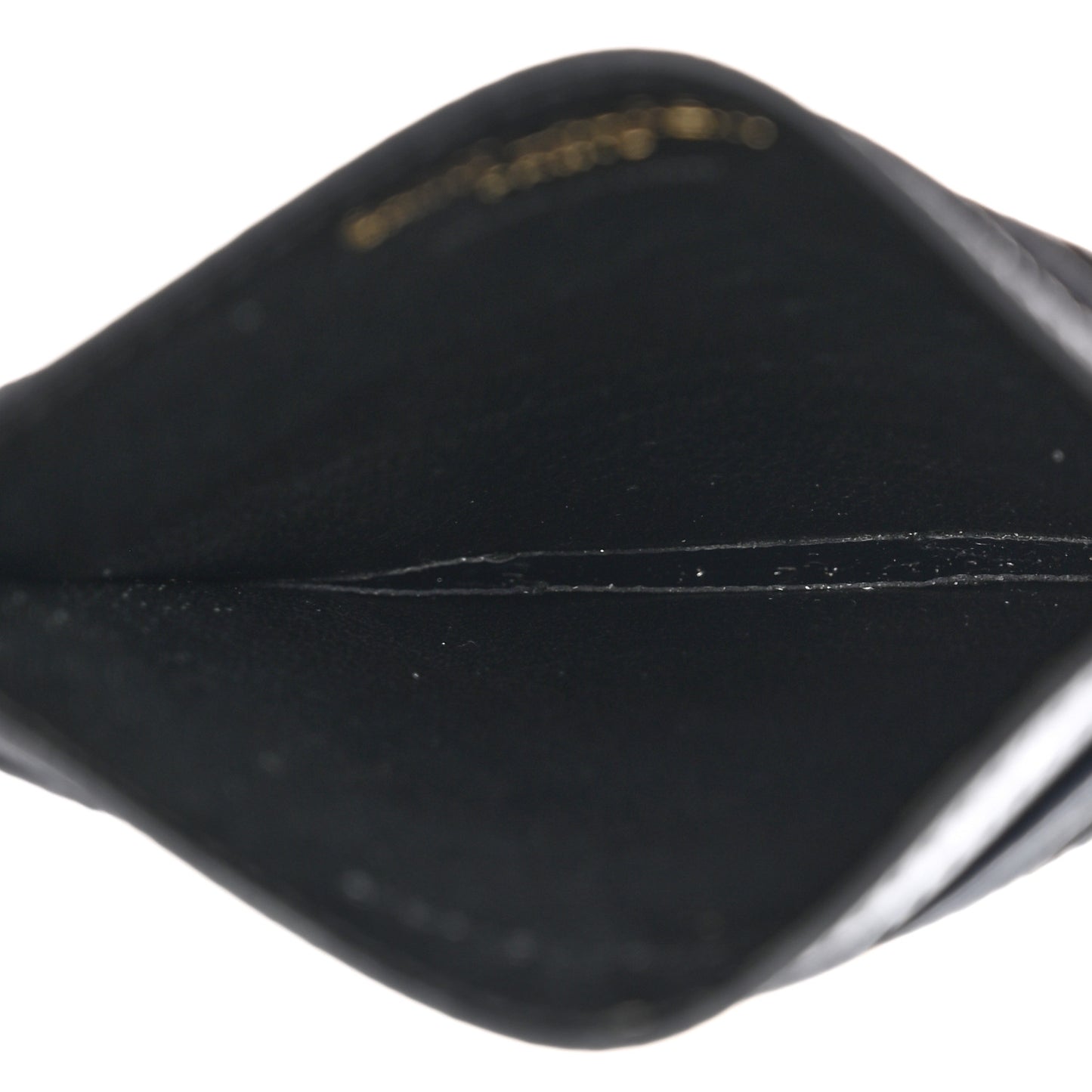 Grain De Poudre Matelasse Chevron Monogram Credit Card Case Deep Marine