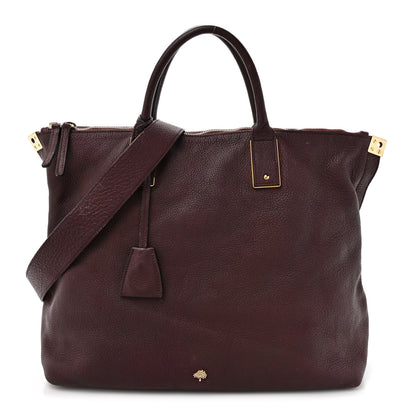 Mulberry Classic Grained Calfskin Alice Satchel Oxblood 1 of 20