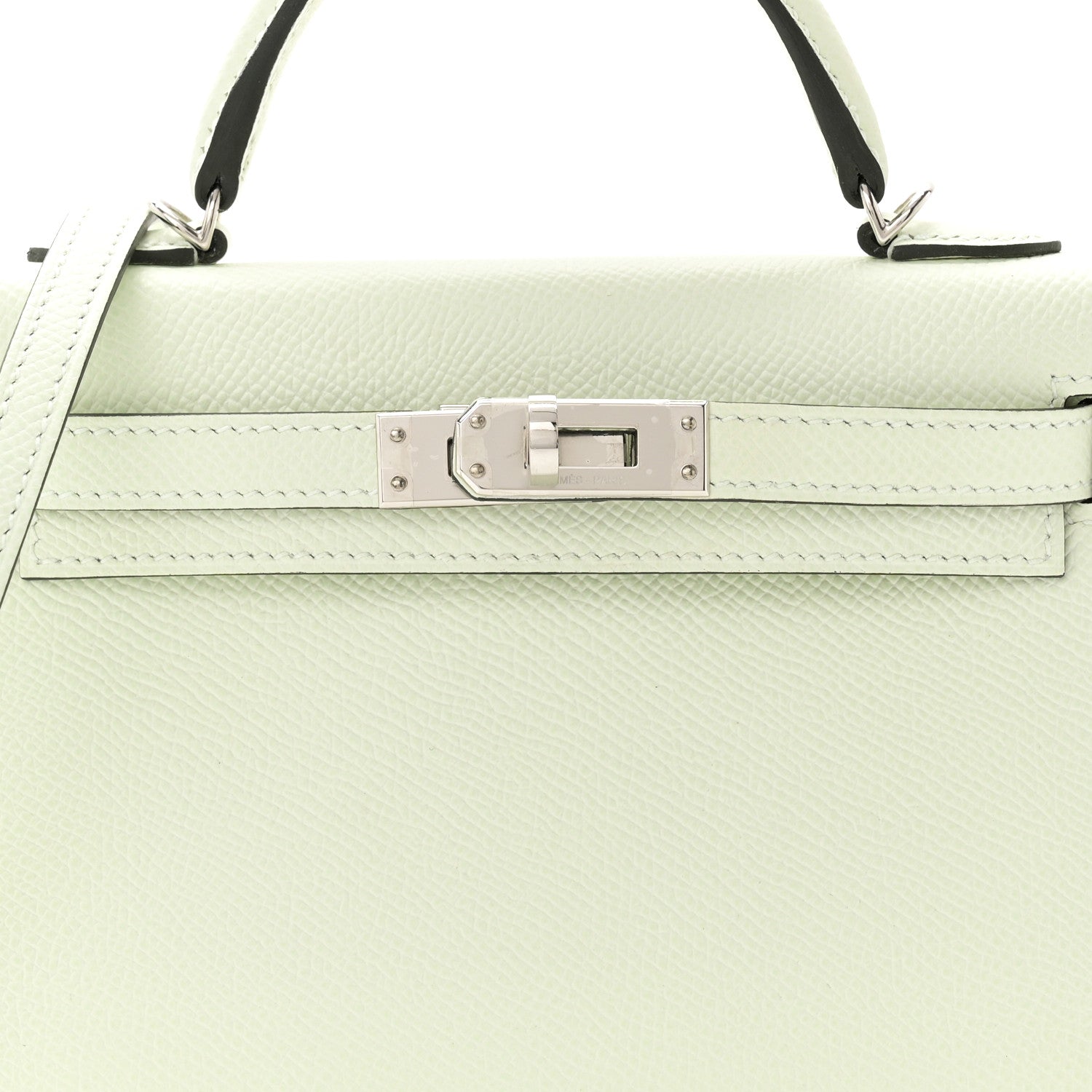 Hermes Epsom Mini Kelly Sellier 20 Vert Fizz 8 of 10
