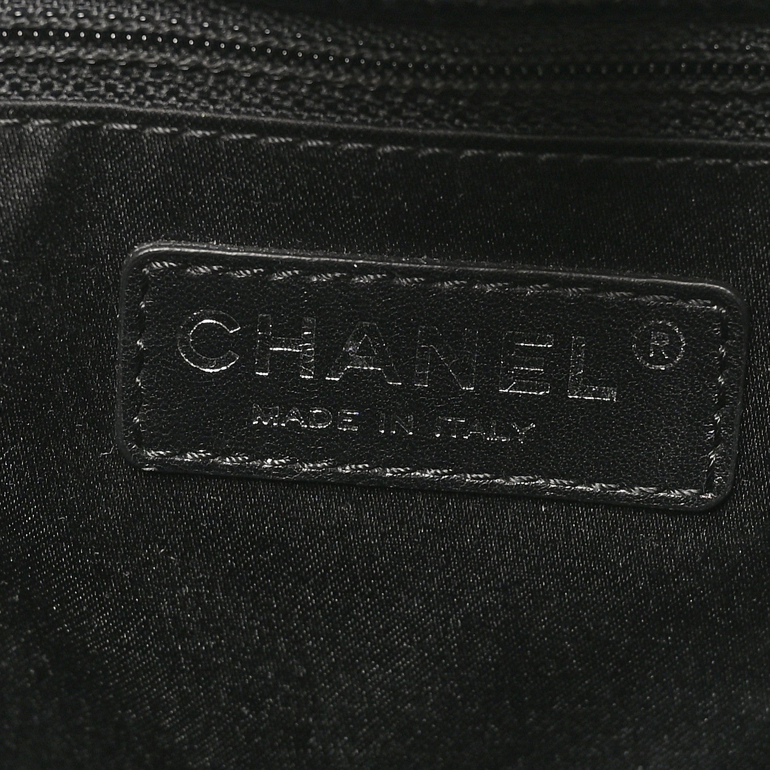 Chanel Caviar Quilted Petit Shopping Tote PST Black 5 of 10
