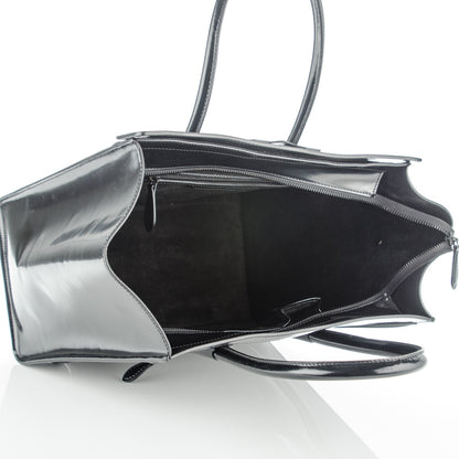 Celine Spazzolato Calfskin Small Luggage Black 5 of 7