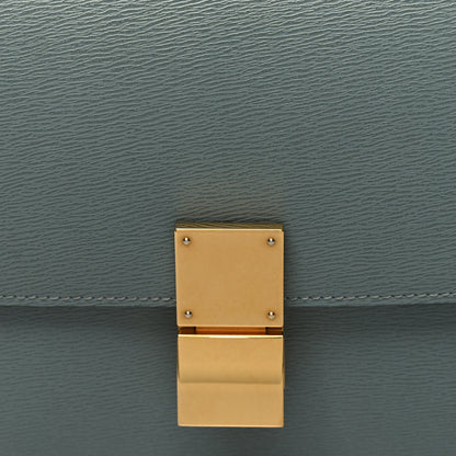 Celine Liege Calfskin Medium Classic Box Flap Bag Storm 9 of 11