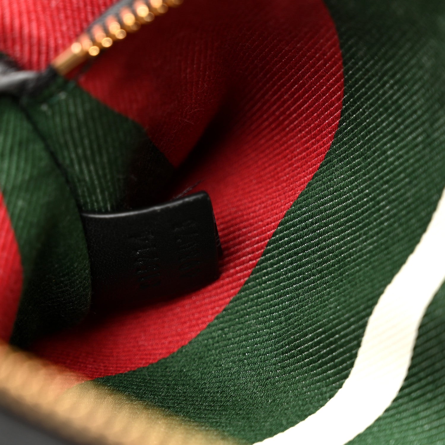 Gucci GG Supreme Monogram Emblem Small Tote Bag Beige Black 7 of 11