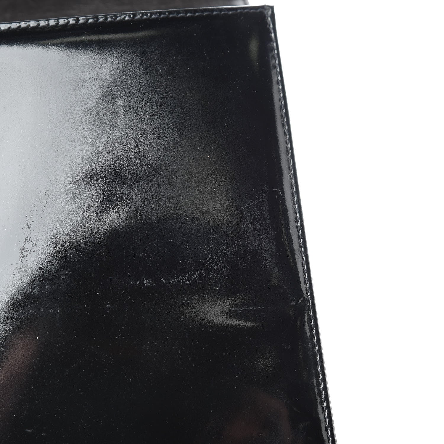 Chanel Vinyl CC Flap Bag Black 17 of 19