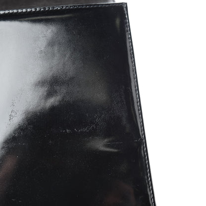 Chanel Vinyl CC Flap Bag Black 17 of 19