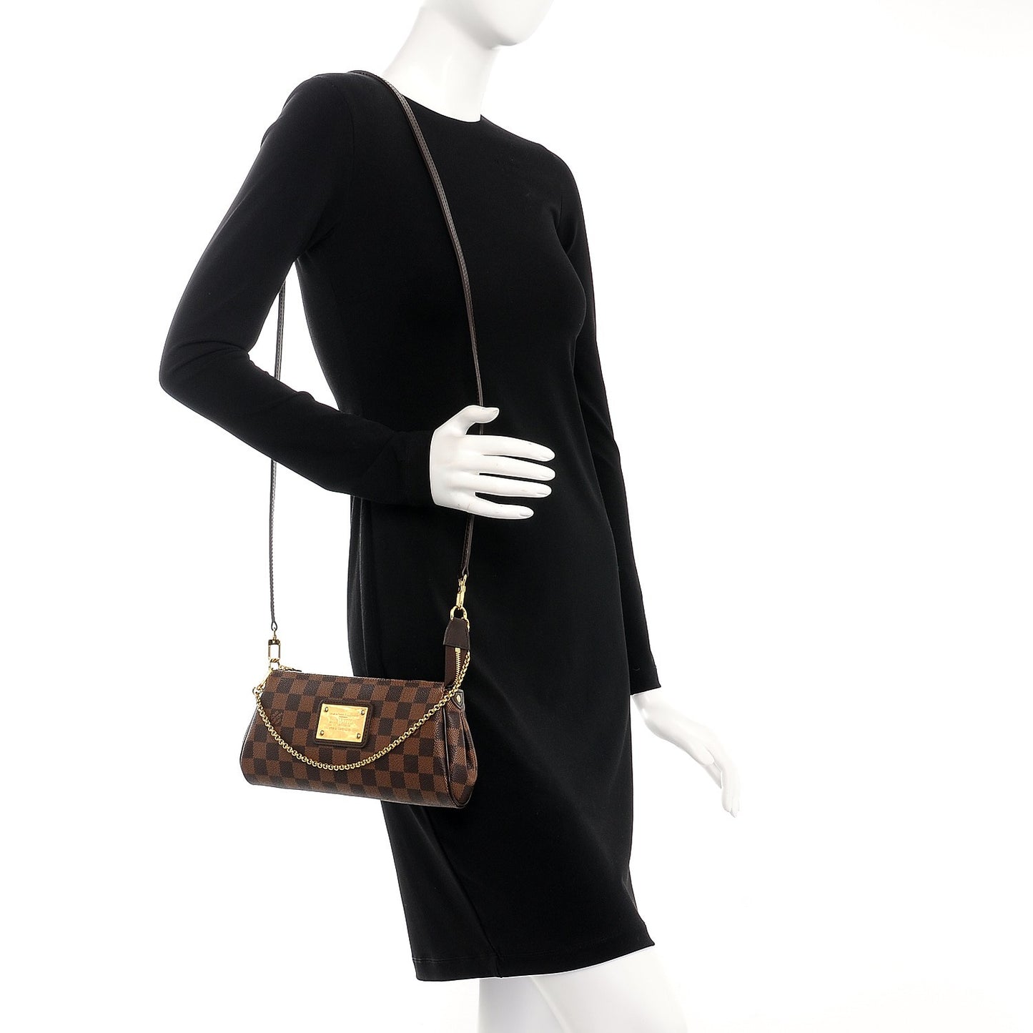 Damier Ebene Eva Clutch