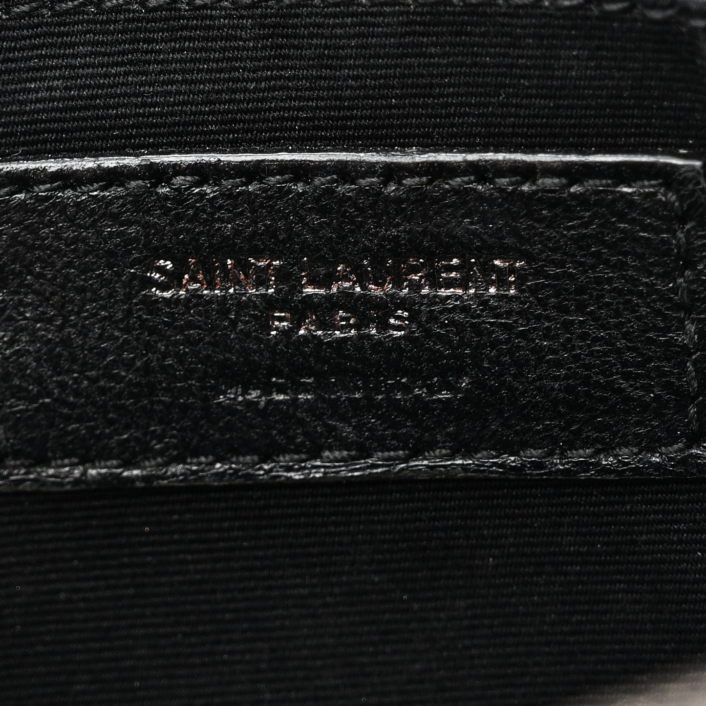 Calfskin Matelasse Monogram Monochrome Lou Camera Bag Black