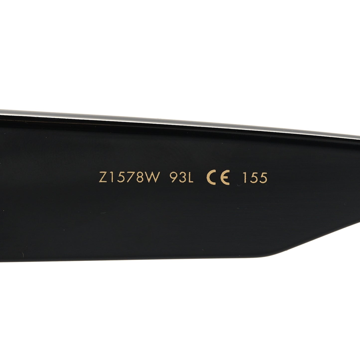 Acetate Swarovski Crystal Cyclone Sunglasses Z1578W Black