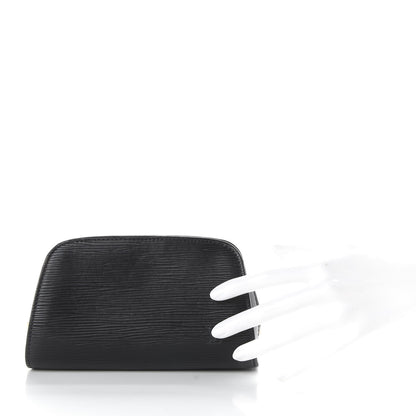 Louis Vuitton Epi Dauphine 17 Cosmetic Pouch Black 2 of 7