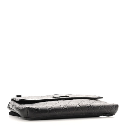 Gucci Guccissima Waist Belt Bag Black 4 of 10