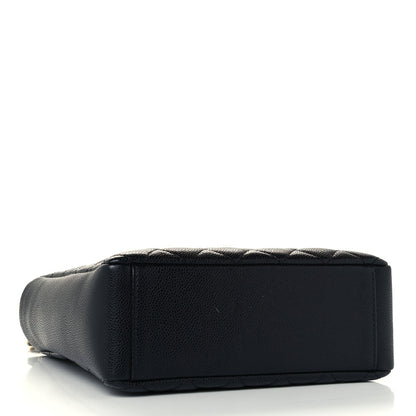 Chanel Caviar Quilted Petit Shopping Tote PST Black 4 of 11