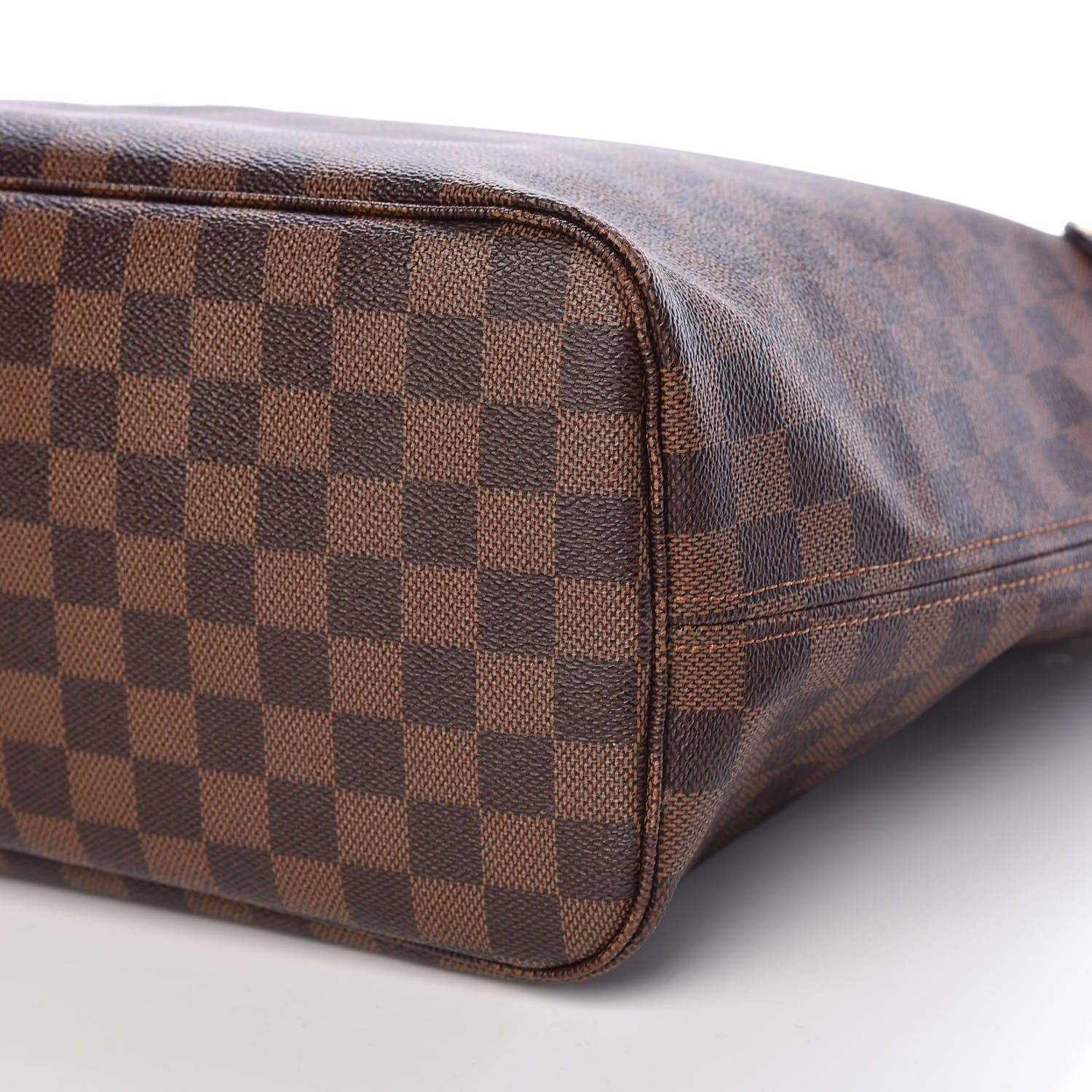 Louis Vuitton Damier Ebene Neo Neverfull MM Rose Ballerine 14 of 15