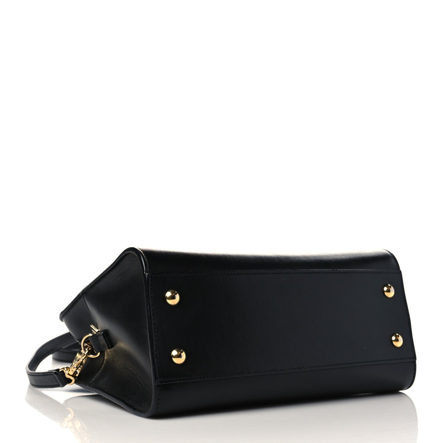 Calfskin Monogram Baby Cabas Black