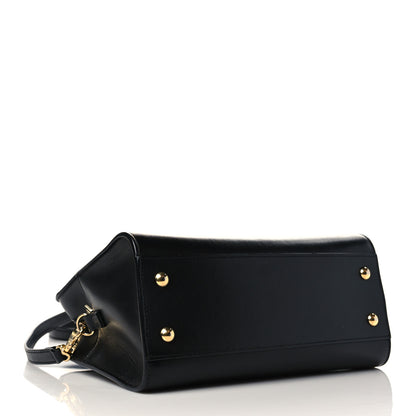 Saint Laurent Calfskin Monogram Baby Cabas Black 4 of 7
