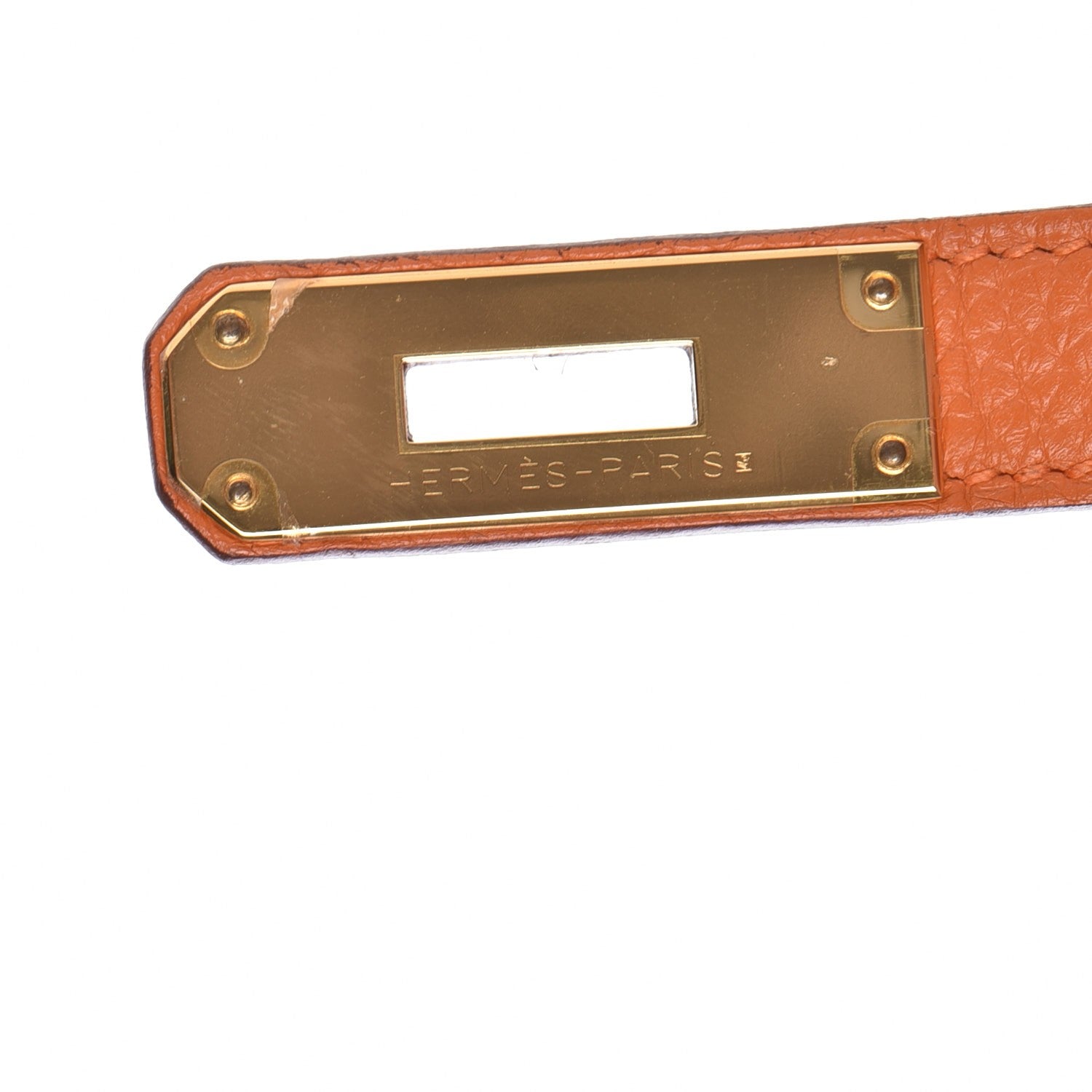 Hermes Taurillon Clemence Birkin 35 Orange 14 of 30